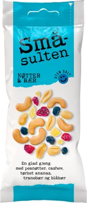 Småsulten Nøtter Bær 60g