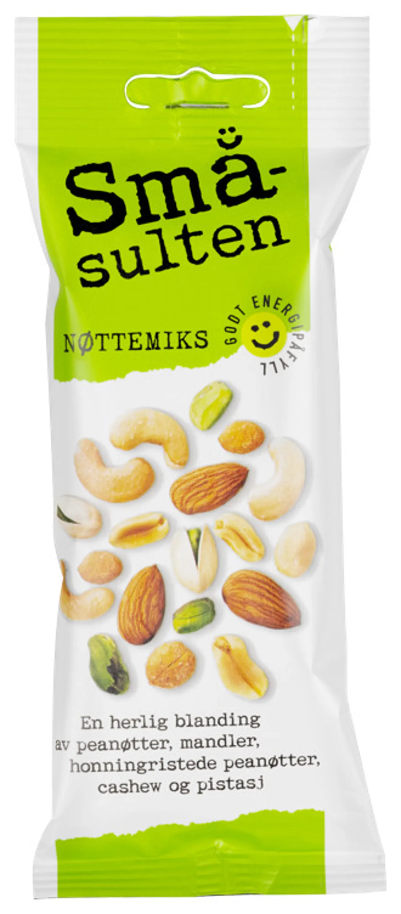 SMÅSULTEN NØTTEMIKS 60G