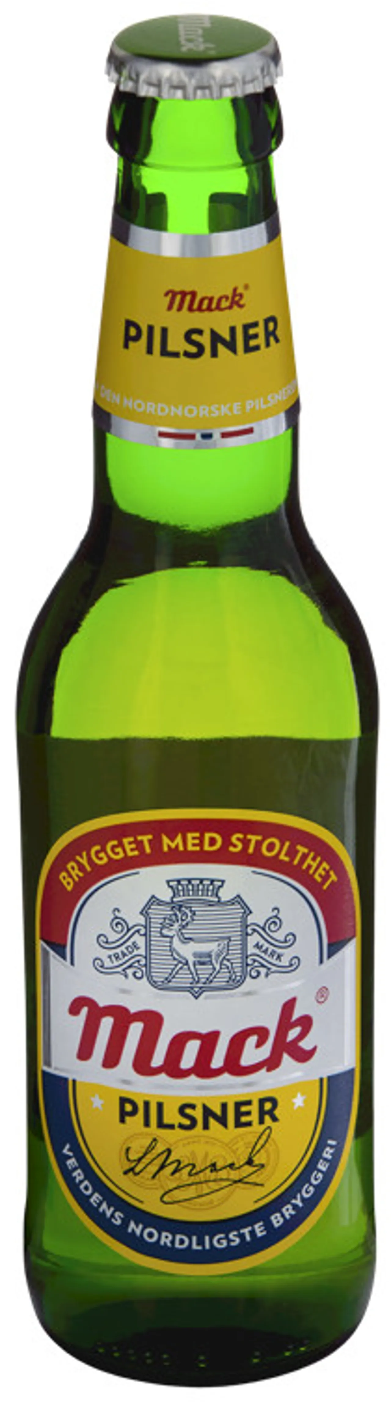 MACK PILSNERØL 0.33L FL