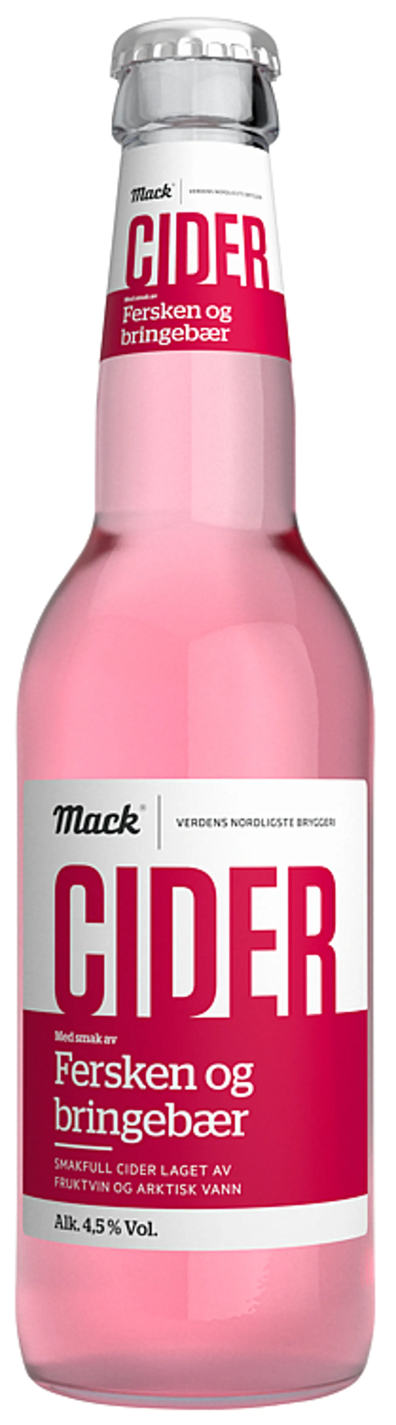 MACK CIDER FERSKEN/BRINGBÆR 0.33L FL