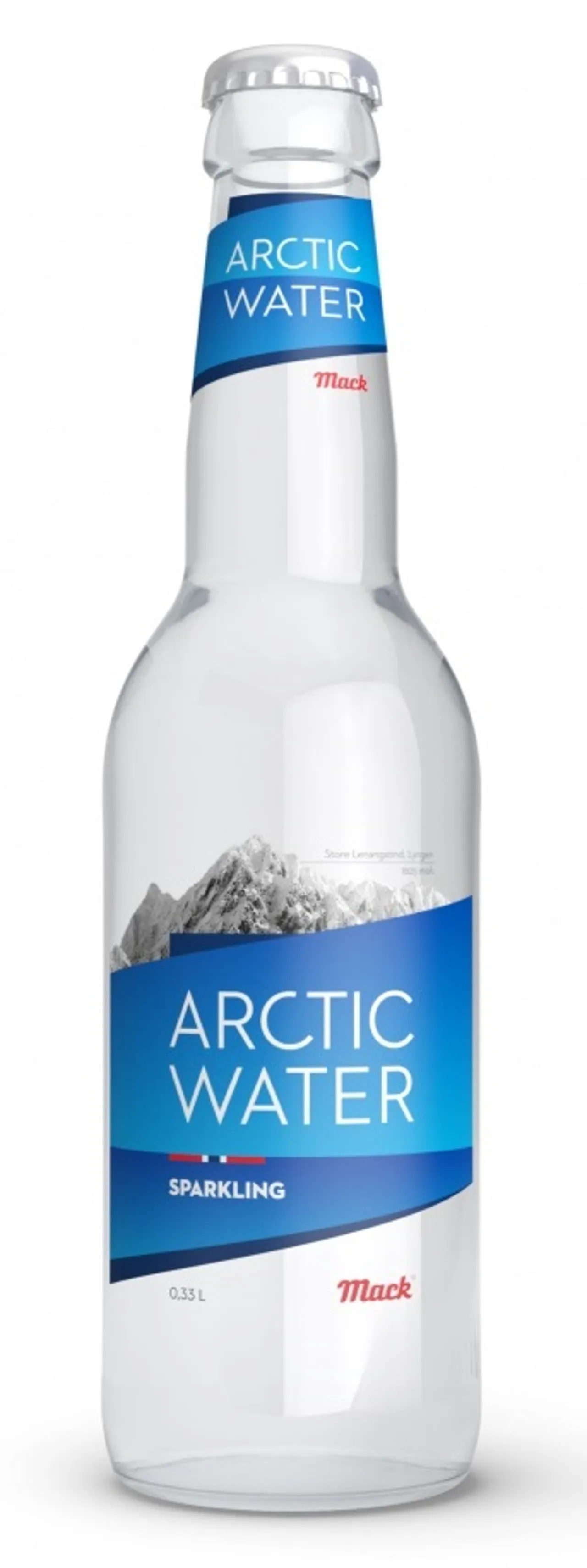 ARCTIC WATER KULLSYRE 330ML GLASSFLASKE