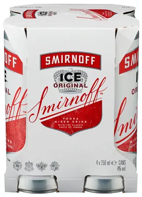 SMIRNOFF ICE 0,25L BX SMIRNOFF ICE 0,25L BX