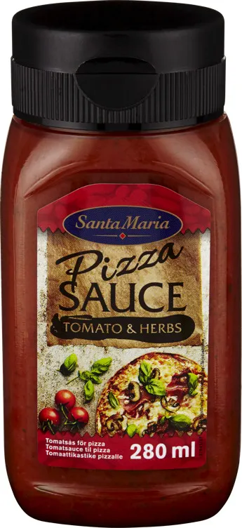 PIZZA SAUCE 280ML SANTA MARIA PIZZA SAUCE 280ML SANTA MARIA