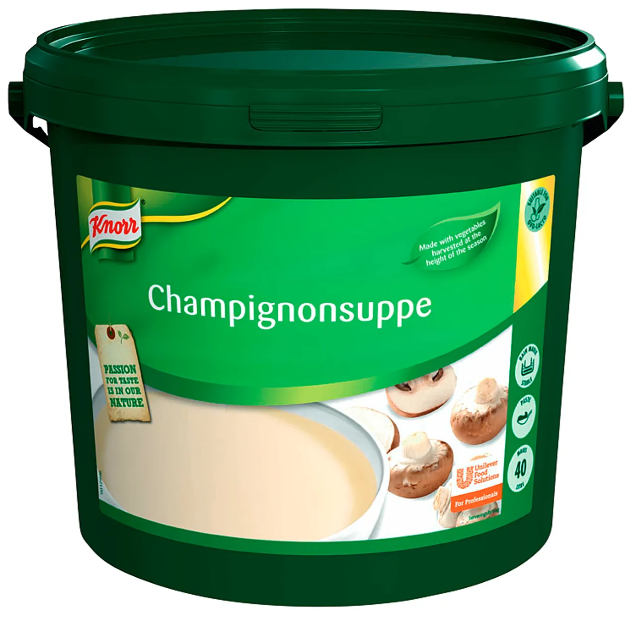 CHAMPIGNONSUPPE PASTA 4KG KNORR