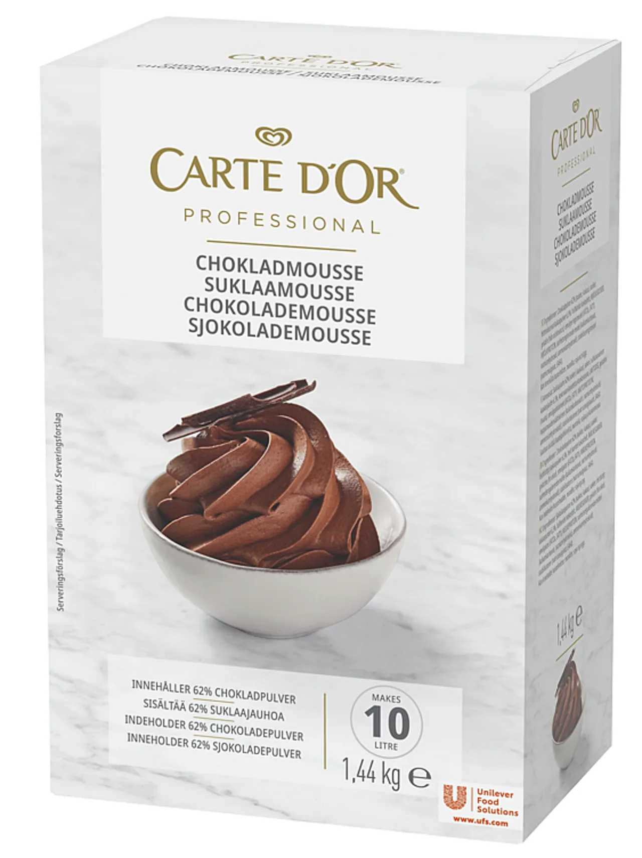 SJOKOLADEMOUSSE 1,44KG PULVER CARTE D'OR