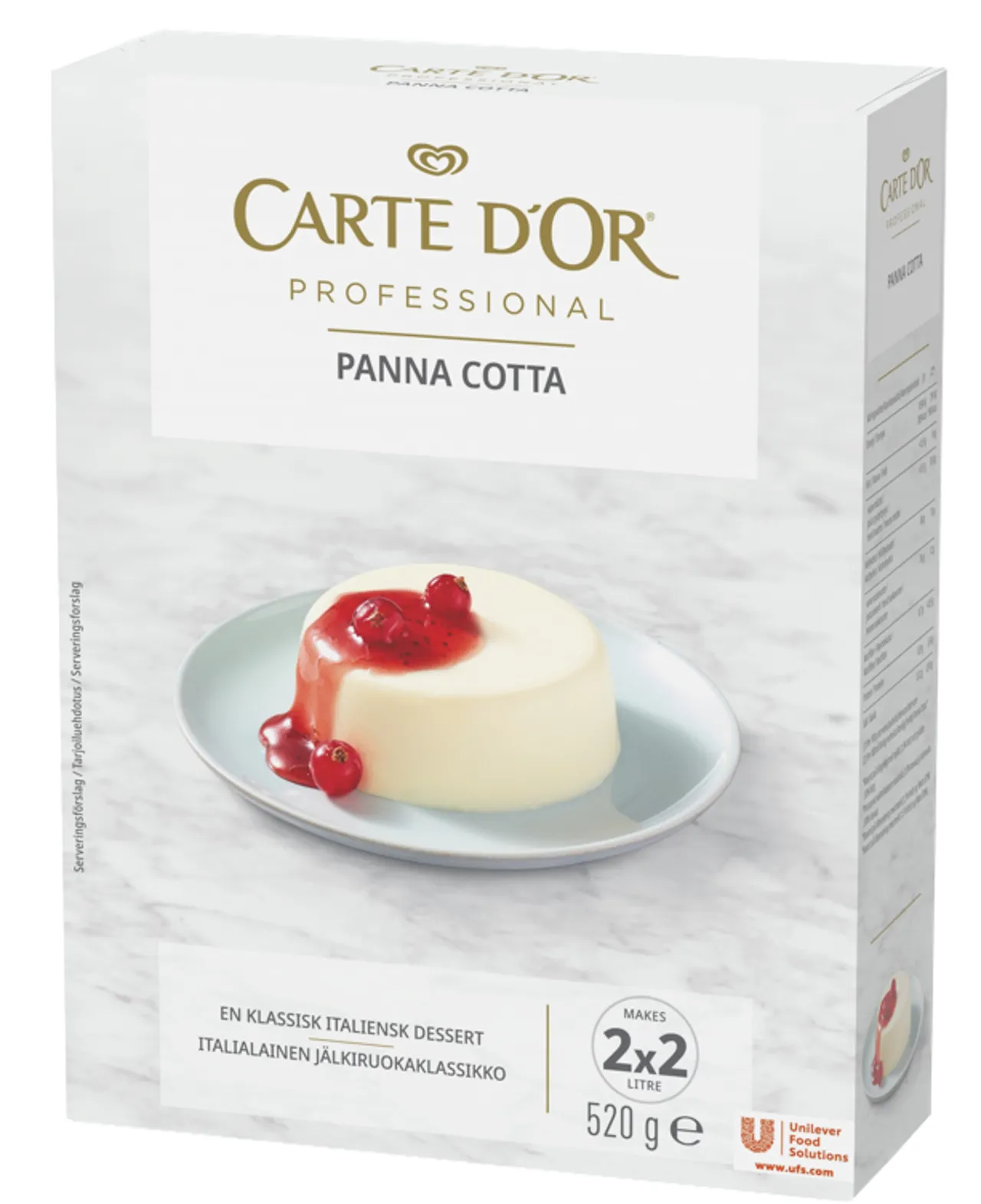 PANNA COTTA 260GX2 PULVER CARTE D'OR