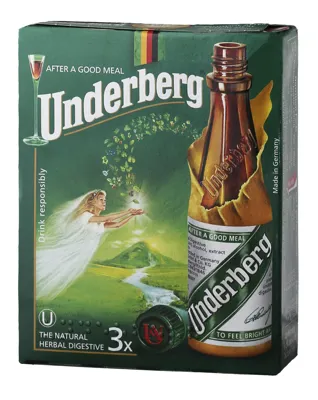 Underberg Bitter 44% 3x6cl