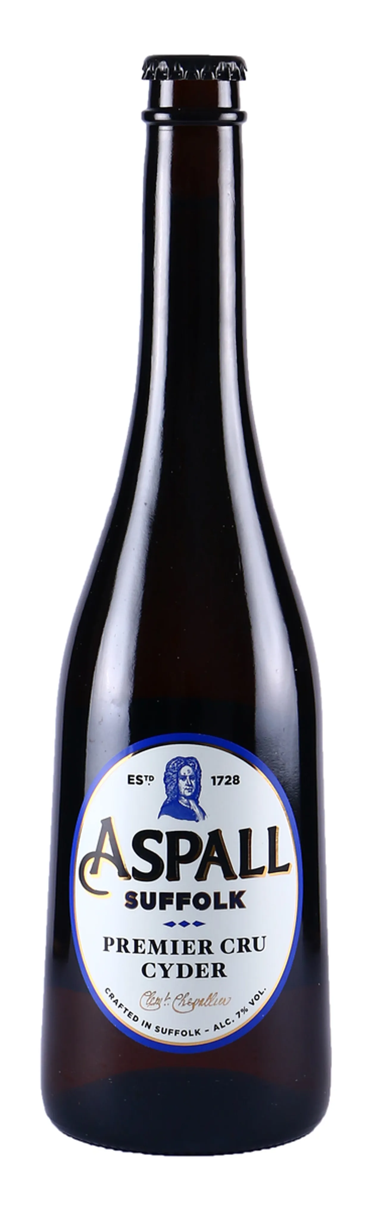 ASPALL PREMIER CRU DRY SUFFOLK CIDER 7% 12X50CL