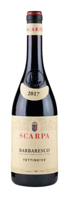 SCARPA BARBARESCO TETTINEIVE 14% 75CL SCARPA BARBARESCO TETTINEIVE 14% 75CL