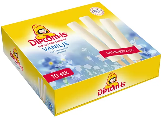 DIPLOM-IS VANILJESTANG 10PK DIPLOM-IS VANILJESTANG 10PK