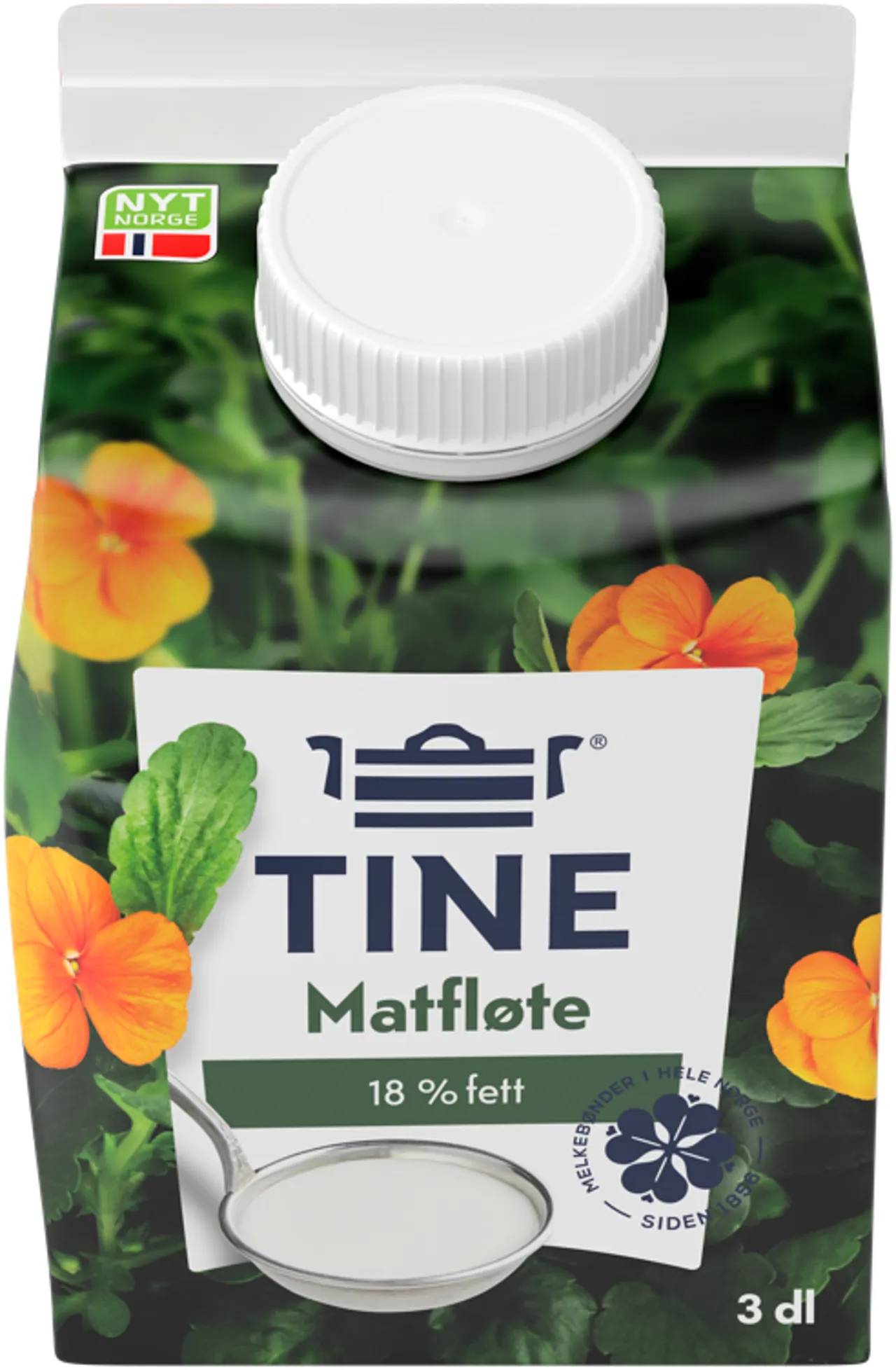 MATFLØTE 18% 3DL TINE