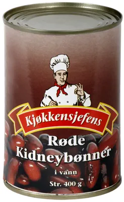 Røde Kidneybønner 400g Kjøkkensjef