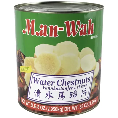 WATER CHESTNUT SK 2.950KG MAN-WAH WATER CHESTNUT SK 2.950KG MAN-WAH