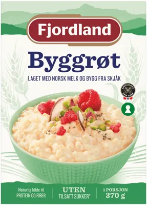 BYGGRØT 1 PORSJON 370G FJORDLAND BYGGRØT 1 PORSJON 370G FJORDLAND