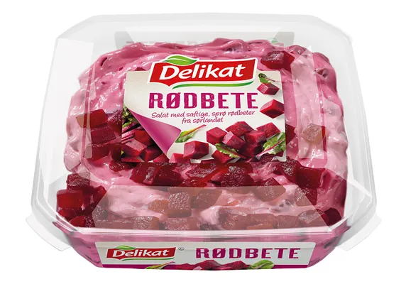 DELIKAT RØDBETSALAT 8X200G DELIKAT RØDBETSALAT 8X200G