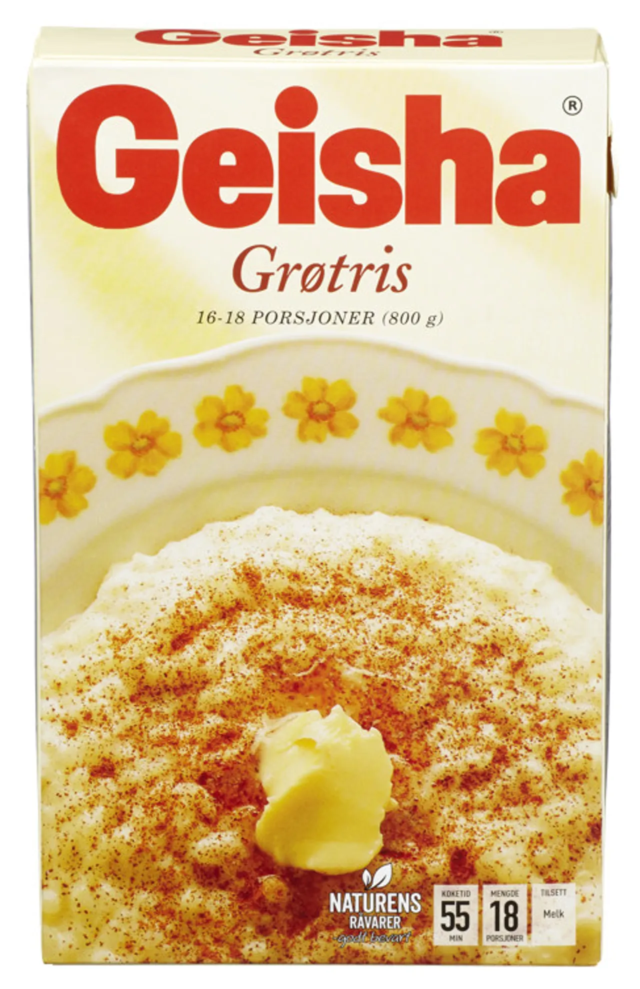 GEISHA RISGRØT 800G