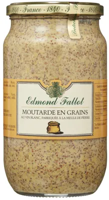 Sennep Dijon Grov 850g Fallot