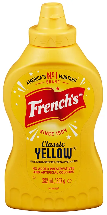 CLASSIC YELLOW MUSTARD 397G CLASSIC YELLOW MUSTARD 397G