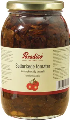 PARADISO SOLTØRK TOMAT STRIMLET 3X1,875KG PARADISO SOLTØRK TOMAT STRIMLET 3X1,875KG