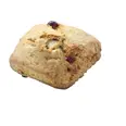 SCONES MED TRANEBÆR OG HVIT SJOKOLADE 100GX60STK