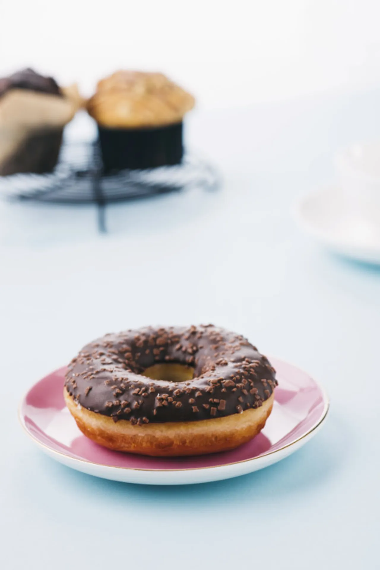 DONUT MED SJOKOLADE 58G