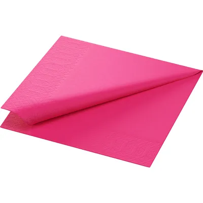 Serviett 3l33cm Fuchsia