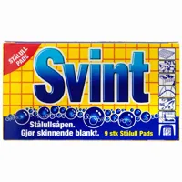 SVINT STÅLULL PADS 9STK