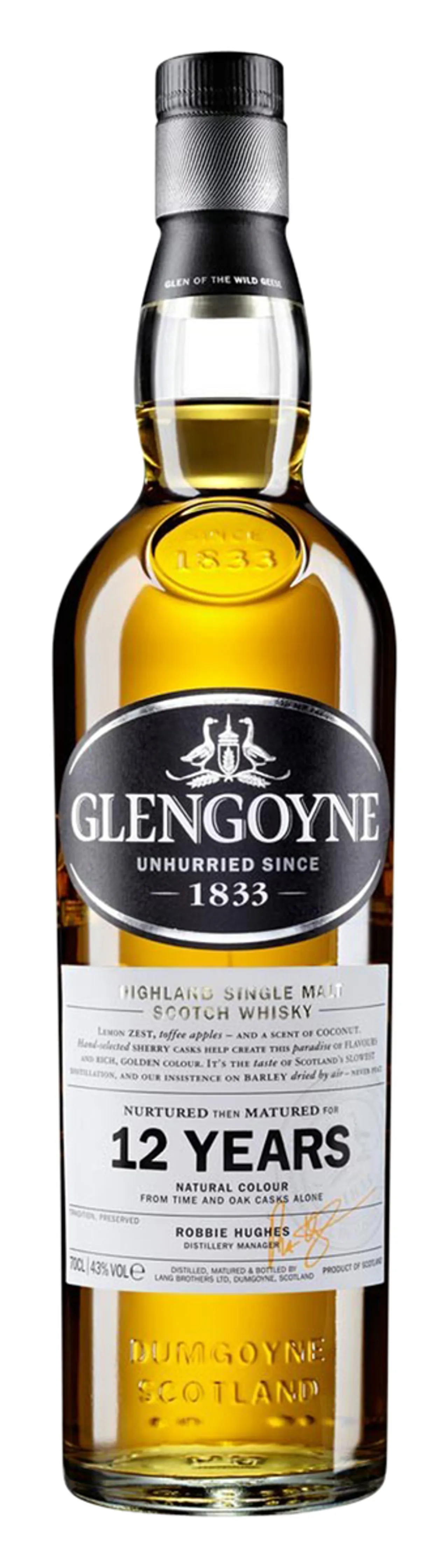 GLENGOYNE 12 YO 43% 70CL