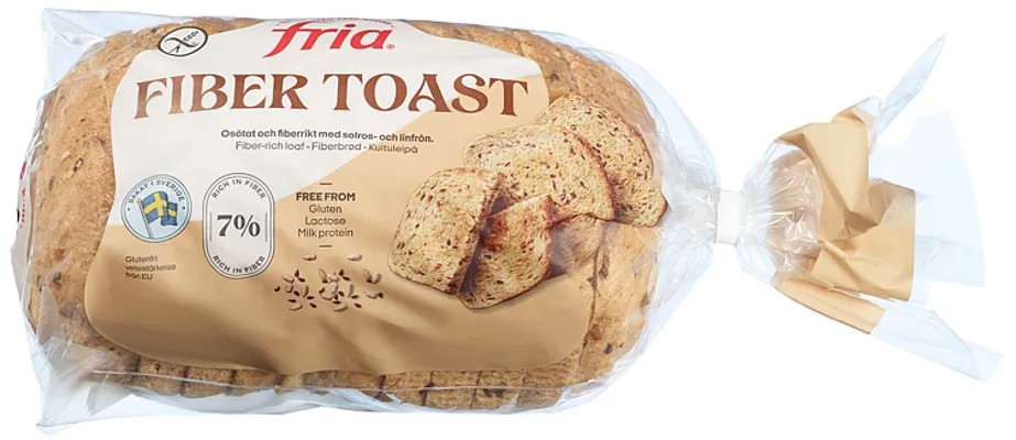 Fiberbrød Glutenfri 500g Fria