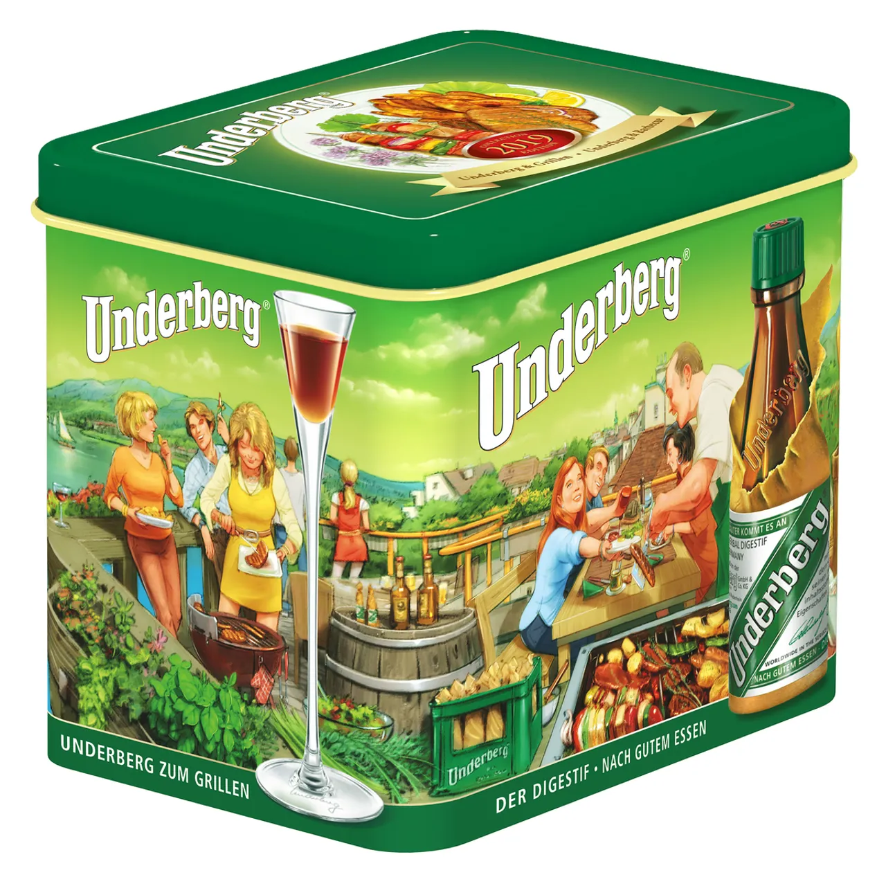 UNDERBERG BITTER 44% 12X2CL