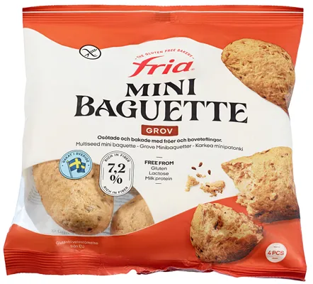 Grove Minibaguetter Glutenfri 280g Fria