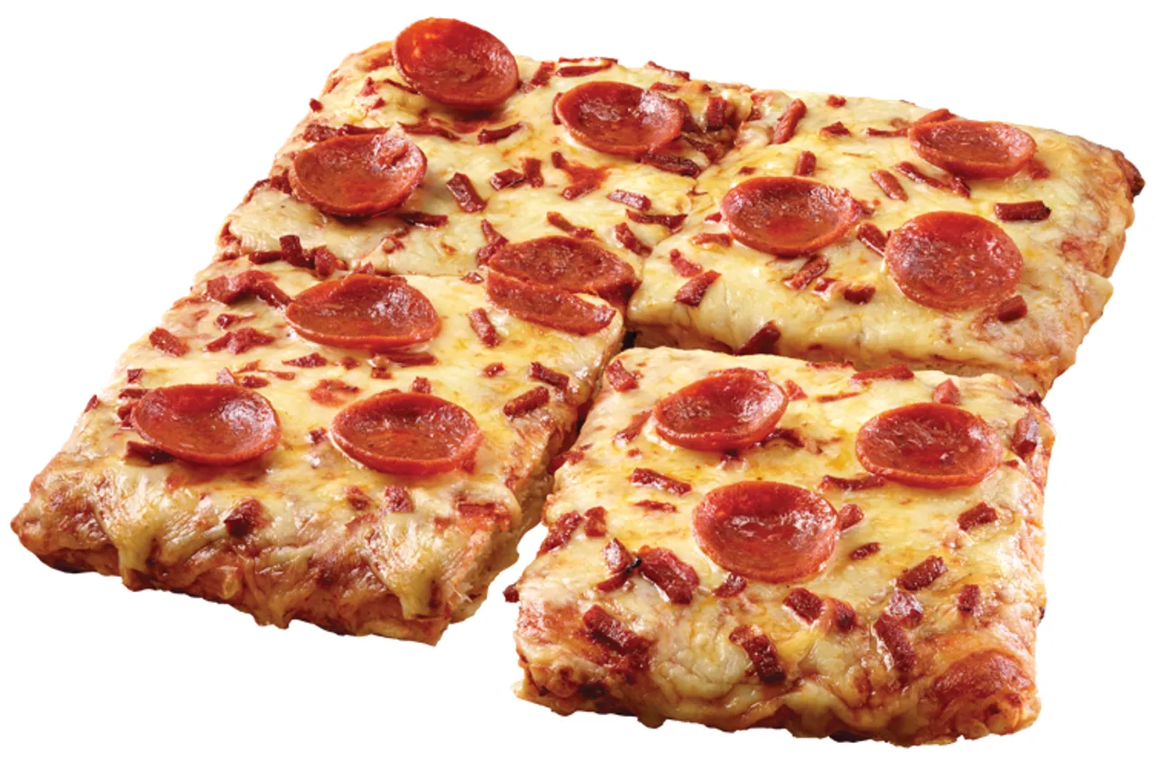 FIRKANTPIZZA PEPPERONI 700G STABB