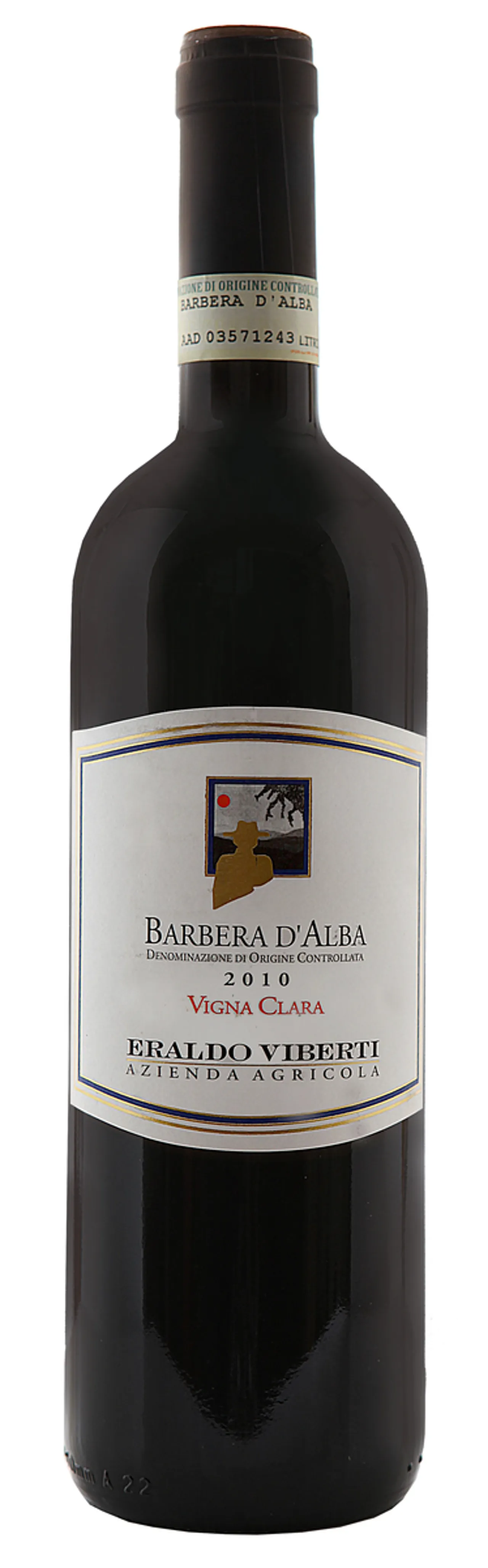 BARBERA D'ALBA VIGNA CLARA 14,5% 75CL