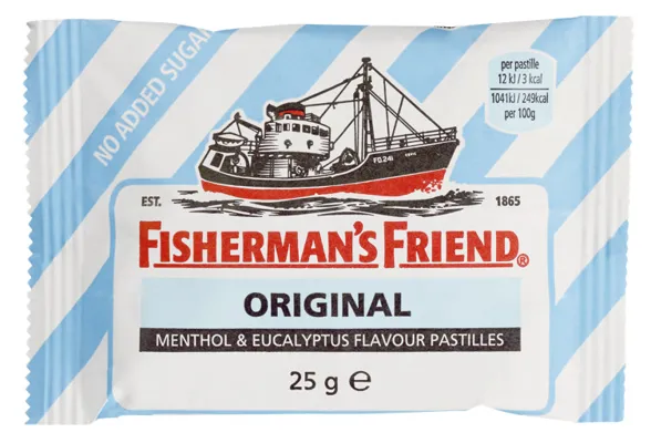 FISHERMAN'S FRIEND ORIG BLUE 25G FISHERMAN'S FRIEND ORIG BLUE 25G