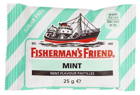 FISHERMAN'S FRIEND MINT STRIP 25G FISHERMAN'S FRIEND MINT STRIP 25G