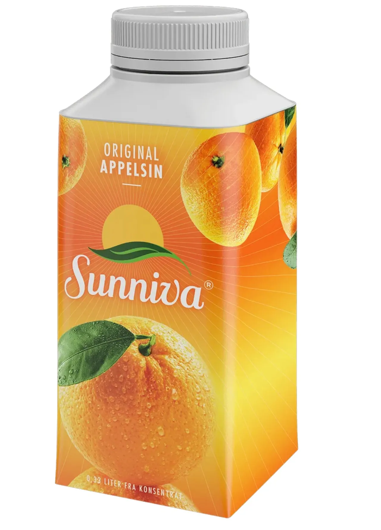 SUNNIVA APPELSINJUICE 330ML TINE