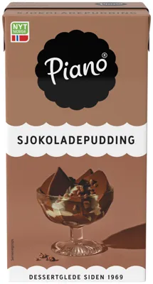 PIANO SJOKOLADEPUDDING 1/2L TINE PIANO SJOKOLADEPUDDING 1/2L TINE