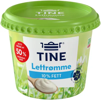 Lettrømme 10% 300g Tine