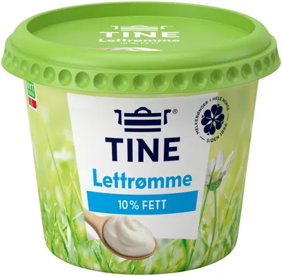 LETTRØMME 10% 300G TINE LETTRØMME 10% 300G TINE