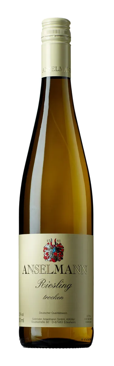 ANSELMANN RIESLING TROCKEN 12,5% 75CL ANSELMANN RIESLING TROCKEN 12,5% 75CL