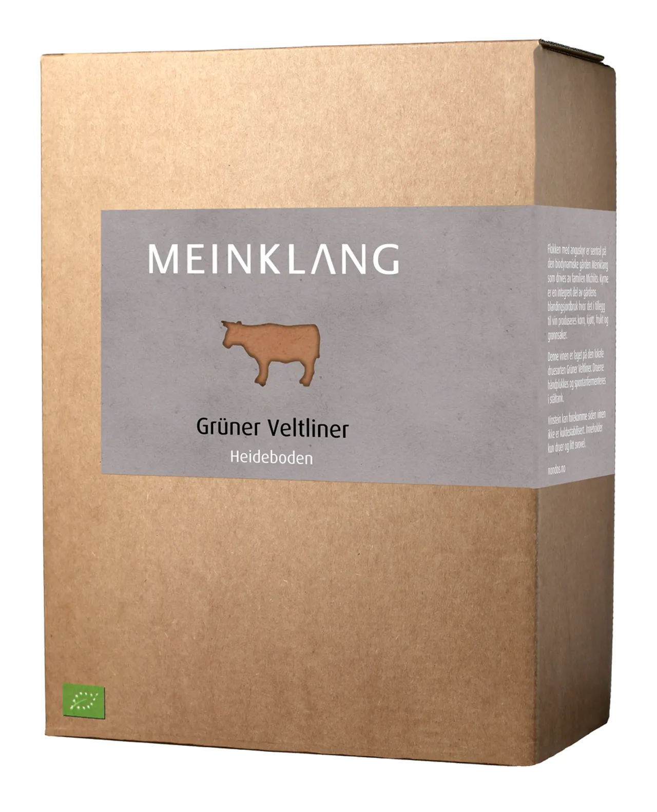 MEINKLANG GRÜNER VELTLINER BIB 11% 3L