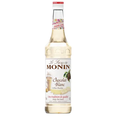 Monin Hvit Sjokolade Sirup 70cl