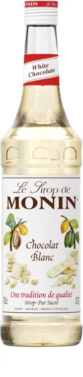 MONIN WHITE CHOCOLATE 70CL MONIN WHITE CHOCOLATE 70CL