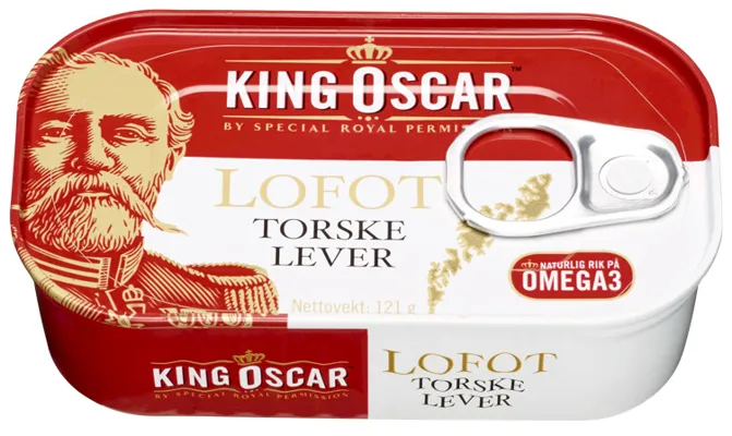 TORSKELEVER 121G KING OSCAR TORSKELEVER 121G KING OSCAR