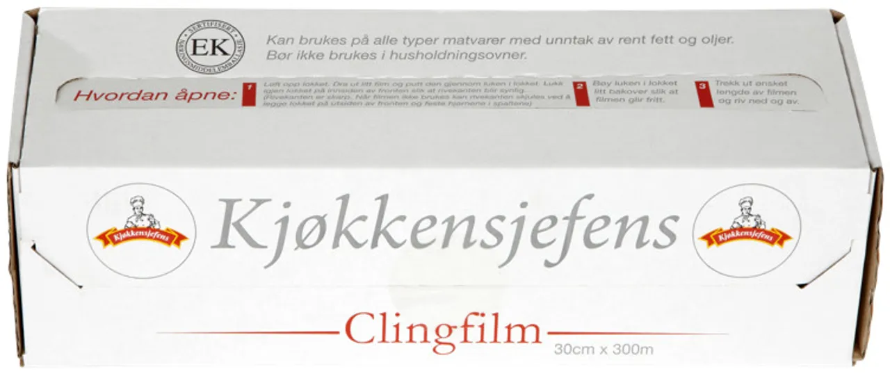 CLINGFILM CUT BOX 30CMX300M KJ.SJEF
