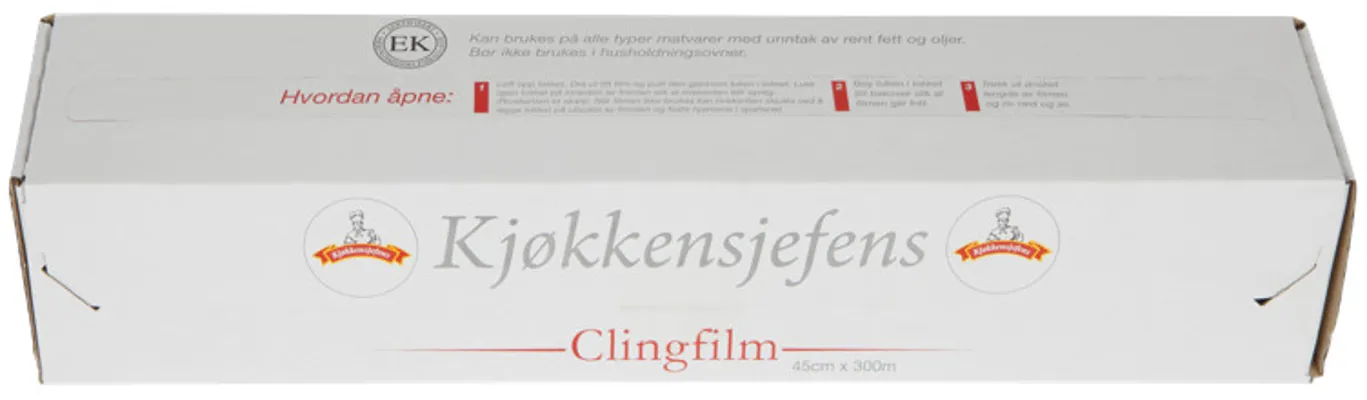 Clingfilm Cut Box 45cmx300m Kj.Sjef