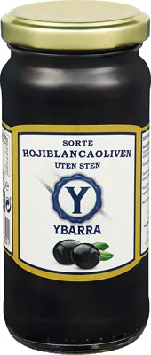 Ybarra Sorte Hojiblancaoliven Uten Sten 12x230g