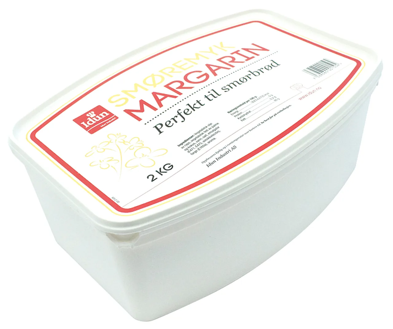 SMØREMYK MARGARIN 2 KG BEGER