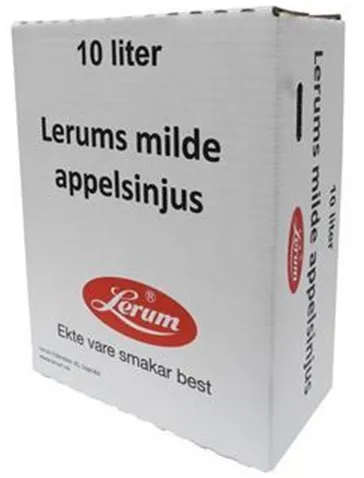 APPELSINJUICE MILD 10L LERUM APPELSINJUICE MILD 10L LERUM