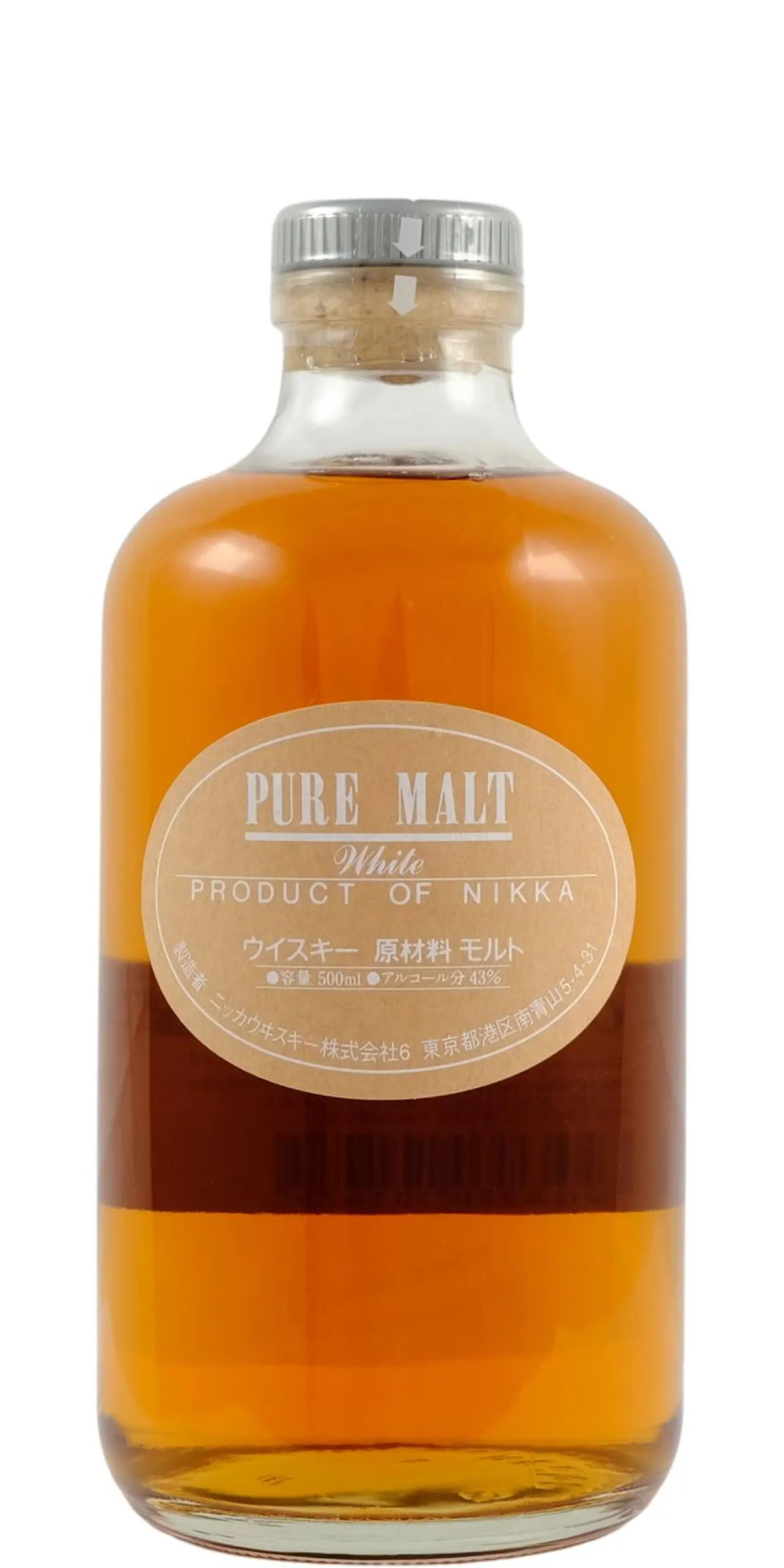 NIKKA PURE MALT WHITE 43% 50CL